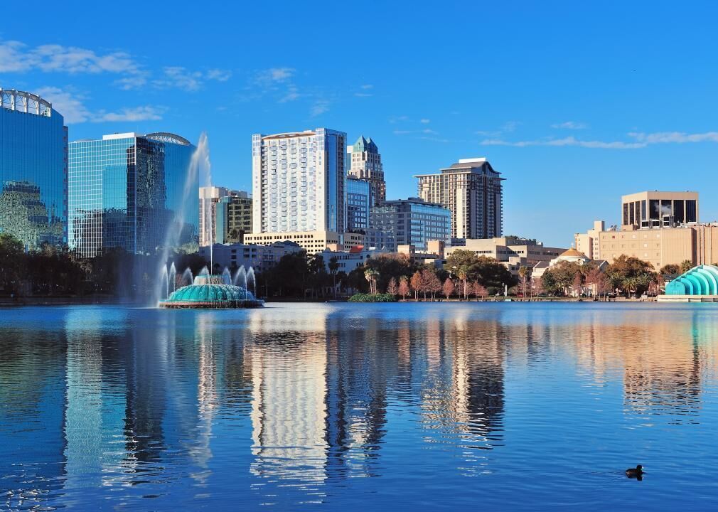 #22. Orlando-Kissimmee-Sanford, Florida (tie)